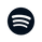 Black Spotify Icon